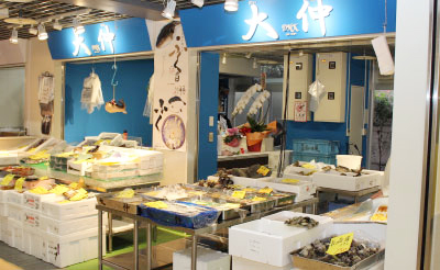 店舗案内 | 築地魚河岸 大仲